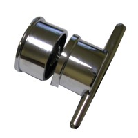 Door handle with 1 screw