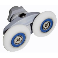 Wheel for shower door double 25mm