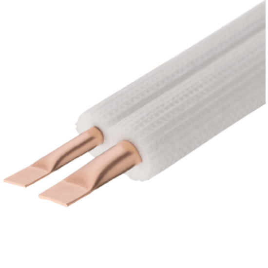 Vamzdis dvigubas izoliuotas varinis 1/4x3/8