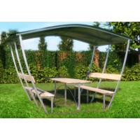 Sale! Garden furniture Nevada 5 m (uždengtas stogas)