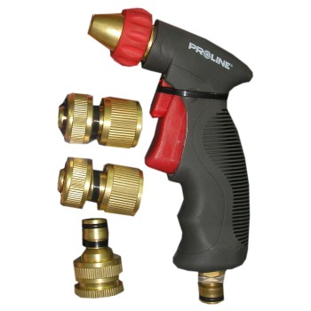 Purkštuvas-pistoletas laistymui žalv. 4 jungtys Proline