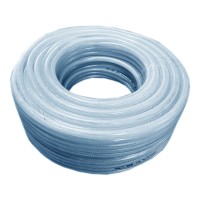 Watering hose PVC transparent reinforced 1 1/4x50m