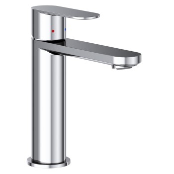 Maišytuvas praustuvo 175mm be dugno vožtuvo chromas Maišytuvas praustuvo 175mm be dugno vožtuvo chromas