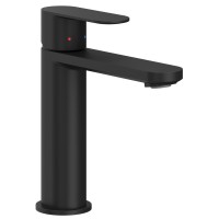 Maišytuvas praustuvo 175mm w/o pop-up waste black