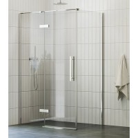 Sienelė dušo COPS-90 chromas transparent