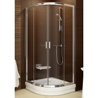 Dušo kabina BLCP4 90 blizgi stiklas Transparent skaidrus