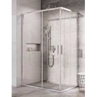 Dušo kabina Slim BLSRV2-80 blizgi stiklas Transparent