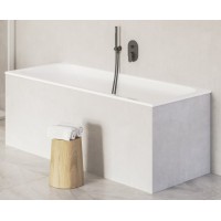Vonia CHROME SLIM 180x80 sniego baltumo