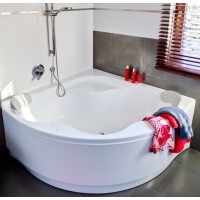 Vonia GENTIANA 140x140 sniego baltumo