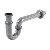 Умывальник-сифон U, хром