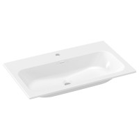 Praustuvas Chrome 800 Slim keramikinis baltas
