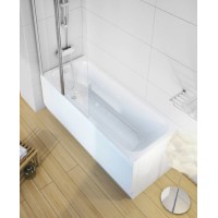 Vonia Chrome 160x70 sniego baltumo 