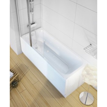 Vonia Chrome 160x70 sniego baltumo  Vonia Chrome 160x70 sniego baltumo