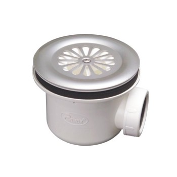 Sifonas RAVAK Basic 90 dušo padėklui