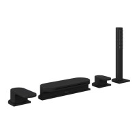 Maišytuvas vonios krašto CR 025.20BL, juodas