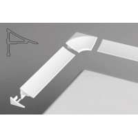 Set of trim strips 11 white