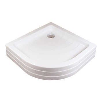 Dušo padėklas Ronda-90 PU-R baltas  Dušo padėklas Ronda-90 PU-R baltas