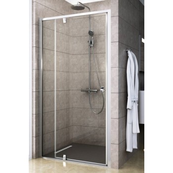 Dušo durys PDOP2-100 blizgios+stiklas Transparent