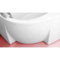 ROSA 95 vannas dekorācijas panelis 150 cm L balts