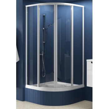 Dušo kabina SKCP4-90 SABINA balta+stiklas Grape (matinis) Dušo kabina SKCP4-90 SABINA balta+stiklas Grape (matinis)