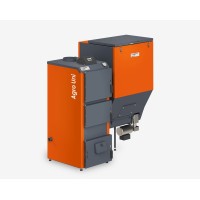 Katilas granulinis AGRO UNI 15 su 15kW Zenono degikliu ir 400l talpa