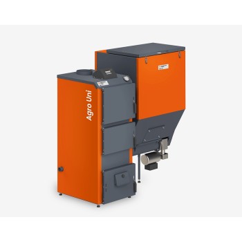 Katilas granulinis  AGRO UNI 30 su 30 kW Zenono degikliu ir 400l talpa Katilas granulinis  AGRO UNI 30 su 30 kW Zenono degikliu ir 400l talpa