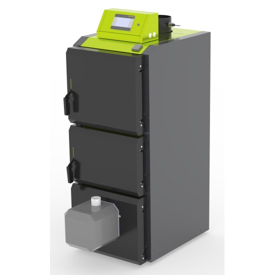 Katilas granulinis ANTARA Smart Sigma 15N su Kipi Rot Power degikliu ir 230L talpa
