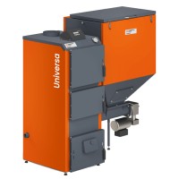 Boiler UNIVERSA 15 with 15kW Zenon burner and 300l capacity