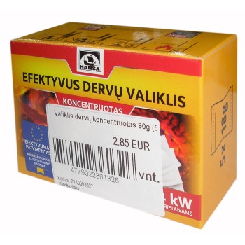 Valiklis dervų koncentruotas 90g. (5pak.x18g) Valiklis dervų koncentruotas 90g. (5pak.x18g)