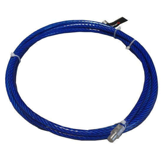 Brush cable L3000 M12 Blue