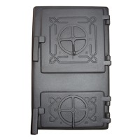 Hermetic double doors