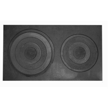 Viryklė ketaus 2- jų skylių 760x455mm (A36) Viryklė ketaus 2- jų skylių 760x455mm (A36)