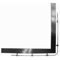 Rėmas kampas krosniai