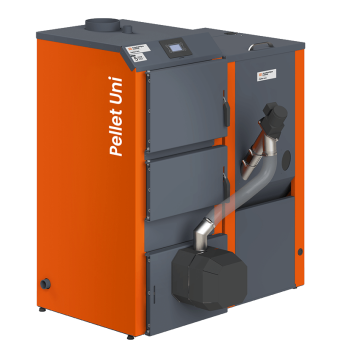 Katls PELLET UNI 16 ar KIPI ROT POWER 16 kW degli un 230 l jaudu Katls PELLET UNI 16 ar KIPI ROT POWER 16 kW degli un 230 l jaudu