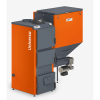 Boiler UNIVERSA 15 with 15kW Zenon burner and 200l capacity