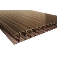 Promotion! Polycarbonate 16 mm bronze-grey