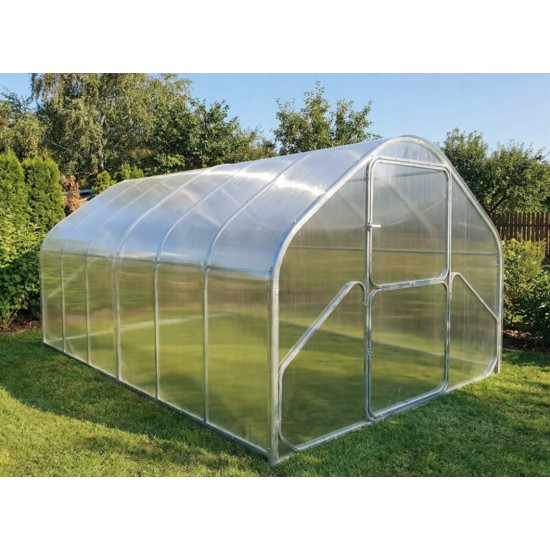 Akcija! Šiltnamis GREEN Classic 2.75x6 polikarbonatinis rėmas 20x40