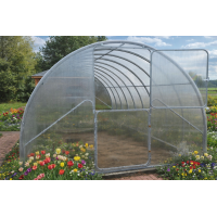 Akcija! Šiltnamis Tvirtas XXL PLIUS 3x6 arkinis polikarbonatinis rėmas 20x25 arkos kas 0,67m