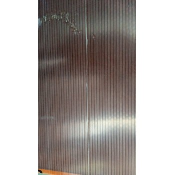 Polikarbonatas bronzinis 8mm 2100x4000 su defektu