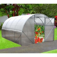 Akcija! Šiltnamis Premium Plius 3x4 arkinis polikarbonatinis surenkamas 25x25