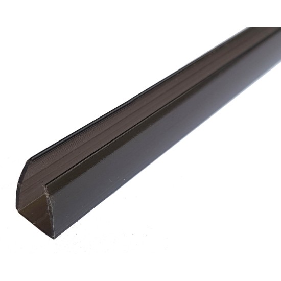 Profilis 2.1 m 10mm bronza-pilkas