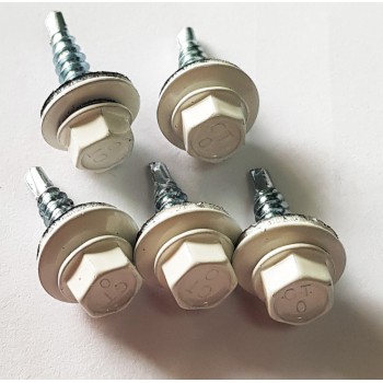 Varžtai polikarbonato tvirtinimui 50 vnt.