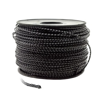 Valas pjovimo 2.4x345m juodas