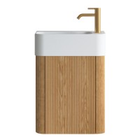 Vonios kambario spintelė su praustuvu ALOE 46 pakabinama