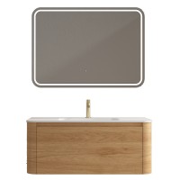 Vonios kambario spintelė su praustuvu ALOE 100 pakabinama