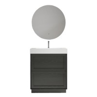 Vonios kambario spintelė su praustuvu CHERRY 75 pakabinama