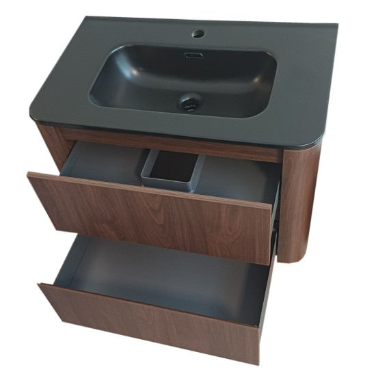 Vannas istabas skapītis ar izlietni FICUS 90, stiprināms pie sienas