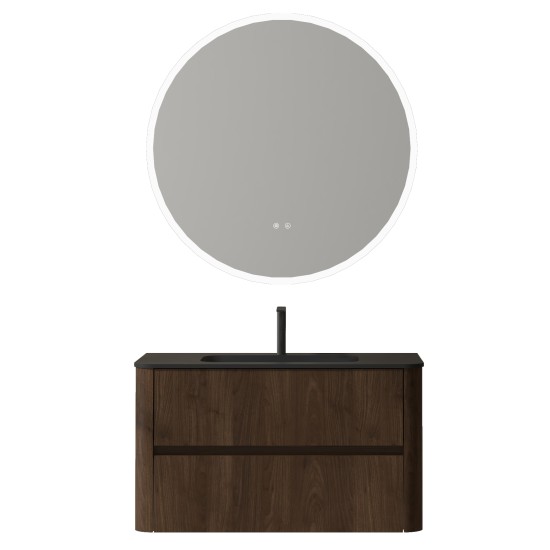 Vonios kambario spintelė su praustuvu FICUS 90 pakabinama