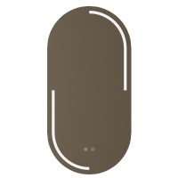 Veidrodis FLORA 45 su LED apšvietimu