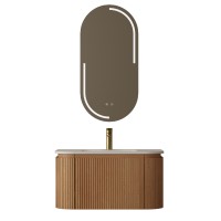 Vonios kambario spintelė su praustuvu FLORA 120 pakabinama